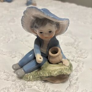 Vintage Zaphir porcelain figurine, also known as the "Little Shepard"